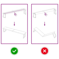 Piano Tavolo Marrone 220x40x(2-4) cm Massello Rovere Trattato 3156401