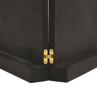 Piano Tavolo Marrone 140x50x(2-6) cm Rovere Massello Trattato