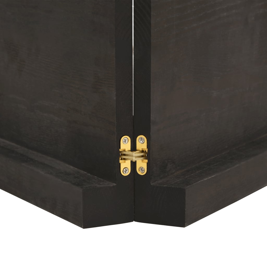 Piano Tavolo Marrone 180x60x(2-6) cm Rovere Massello Trattato