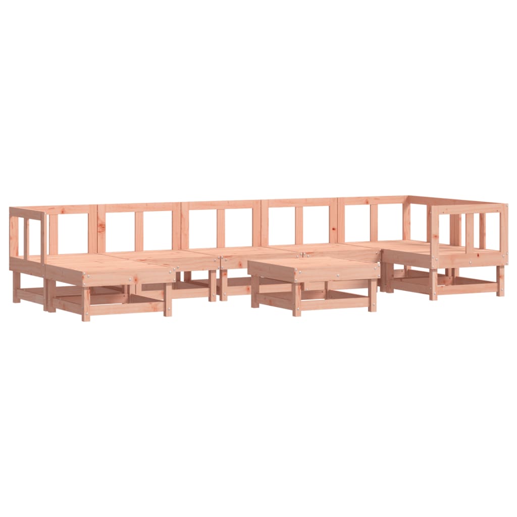 Set Divani Giardino 8 pz con Cuscini Legno Massello di Douglas 3185848