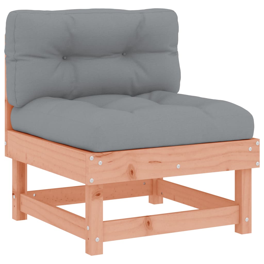 Set Divani Giardino 10pz con Cuscini Legno Massello di Douglas