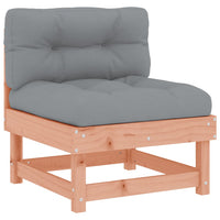 Set Divani Giardino 10pz con Cuscini Legno Massello di Douglas