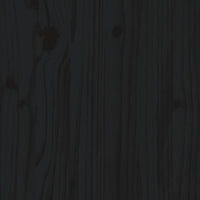 Set Divani da Giardino 5 pz con Cuscini in Legno Massello Nero 3186148