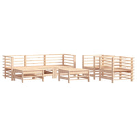 Set Salotto da Giardino 7 pz in Legno Massello di Pinocod mxl 93985