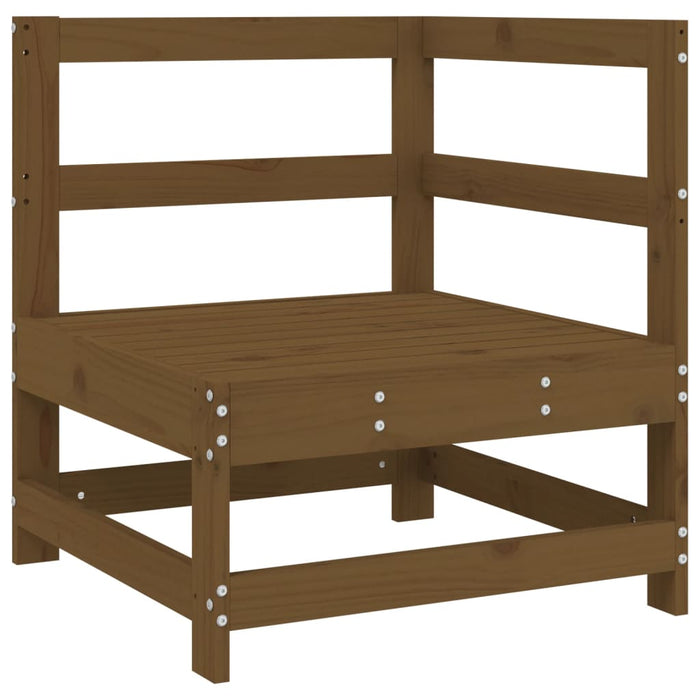 Set Salotto da Giardino 4 pz ambra in Legno Massello di Pino 3186497
