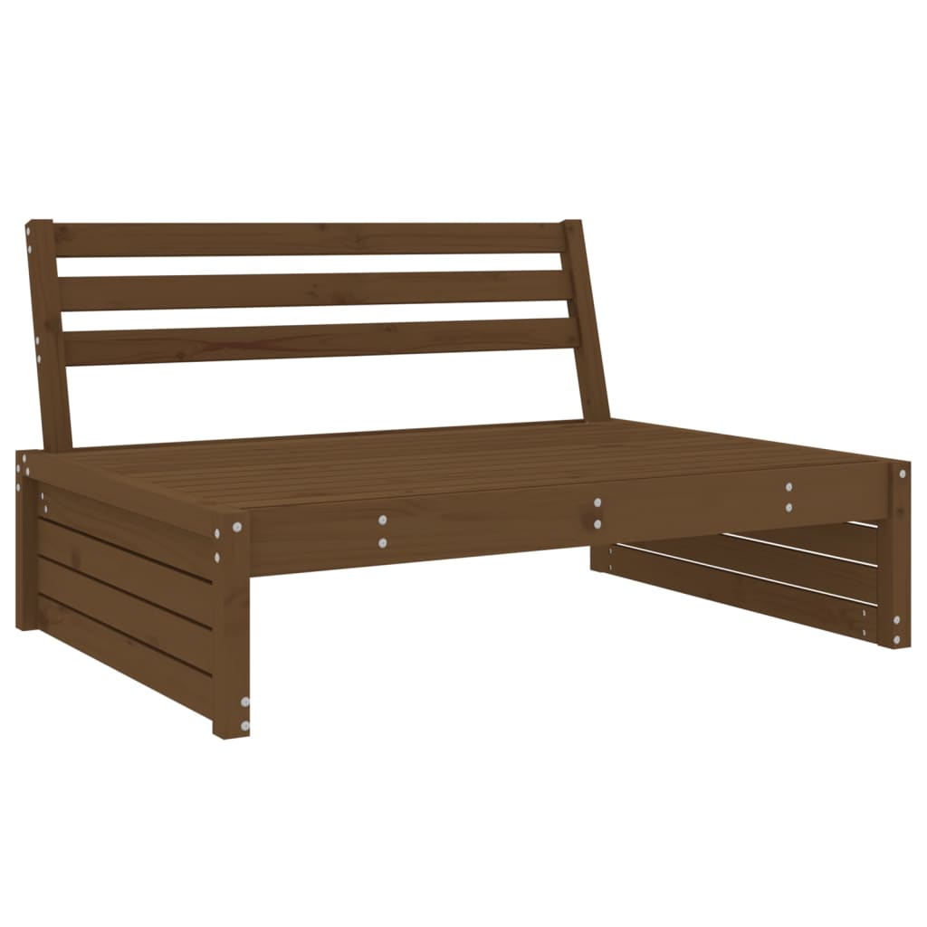 Set Salotto da Giardino 4 pz ambra in Legno Massello di Pino 3186630
