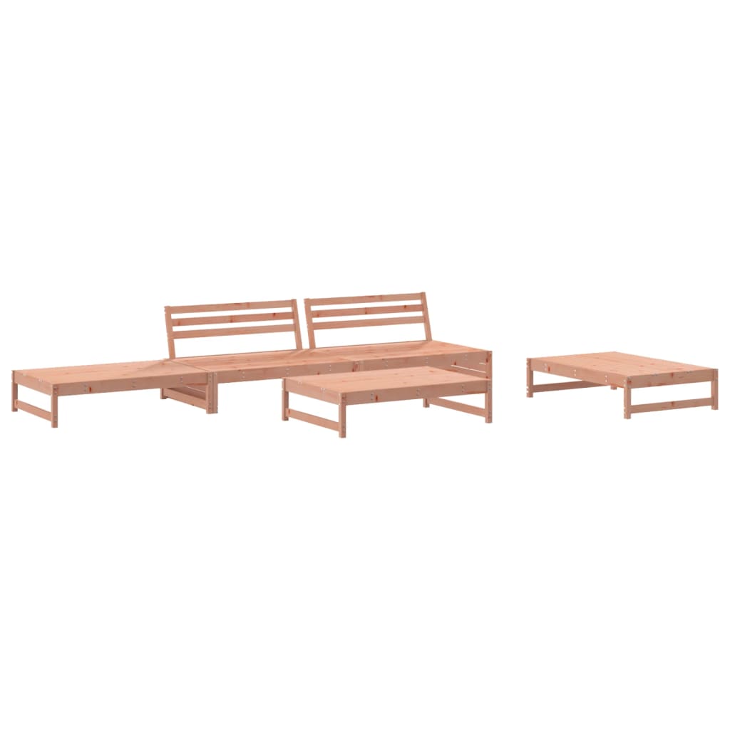 Set Salotto da Giardino 5 pz in Legno Massello di Douglas 3186639