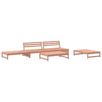 Set Salotto da Giardino 5 pz in Legno Massello di Douglas 3186639