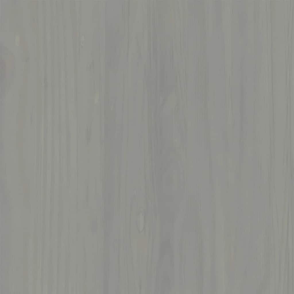 Armadio VIGO 90x55x170 cm in Legno Massello di Pino Grigio 353165
