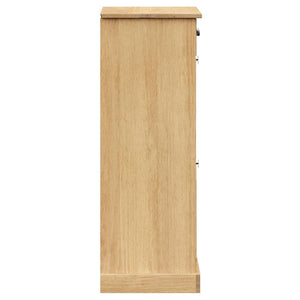 Scarpiera scarpiera mobile contenitore ingresso corridoio soggiorno 60 x 35 x 96 cm legno massello di pino marrone 02_0022113