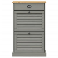 Scarpiera VIGO 60x35x96 cm in Legno Massello di Pino 353171