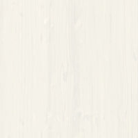 Panca Porta Scarpe Bianca VIGO 106x35x45 cm Legno Massello Pino