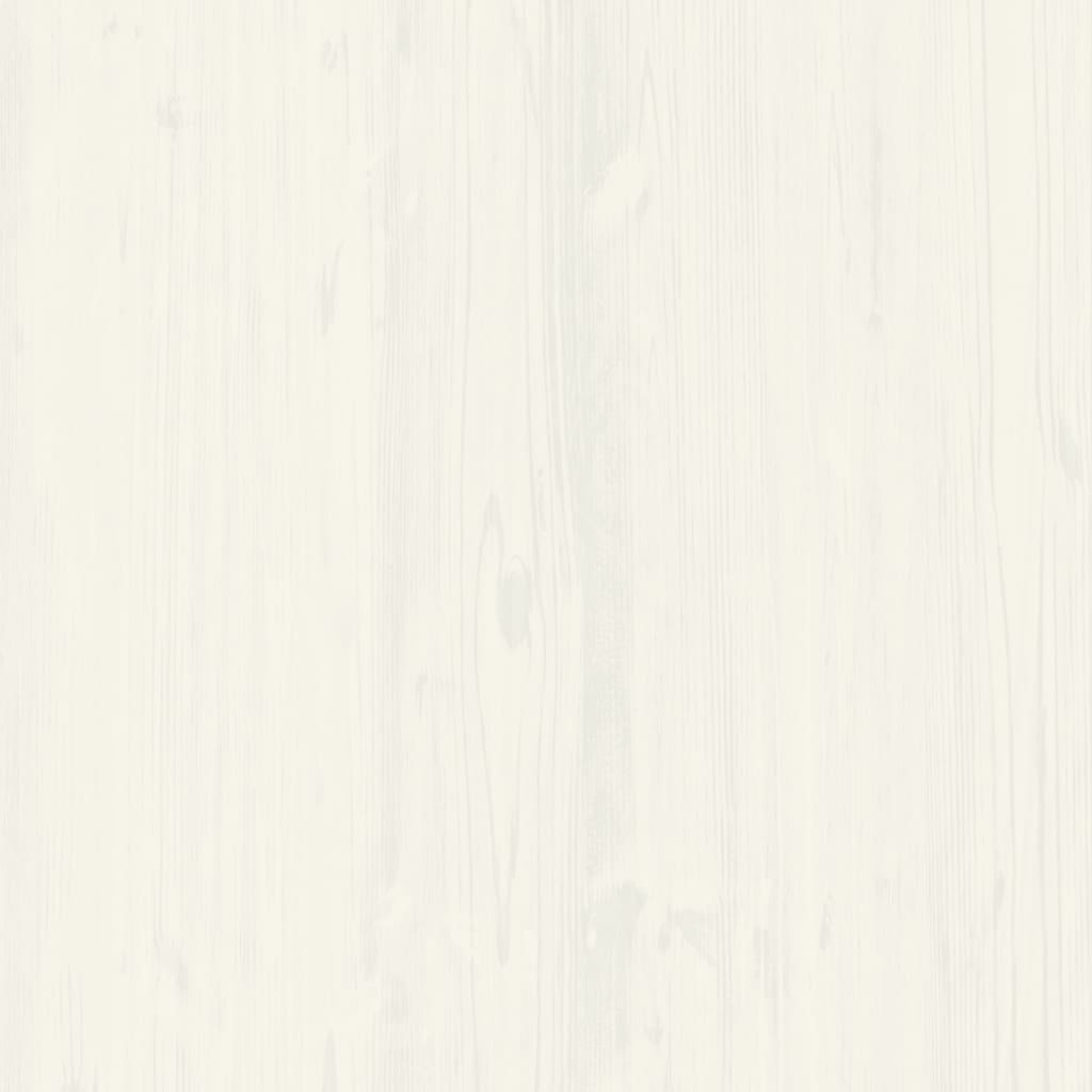 Credenza-Buffet-Armadio da cucina Cassetti VIGO 113x40x75 cm Legno Massello Pino Bianco