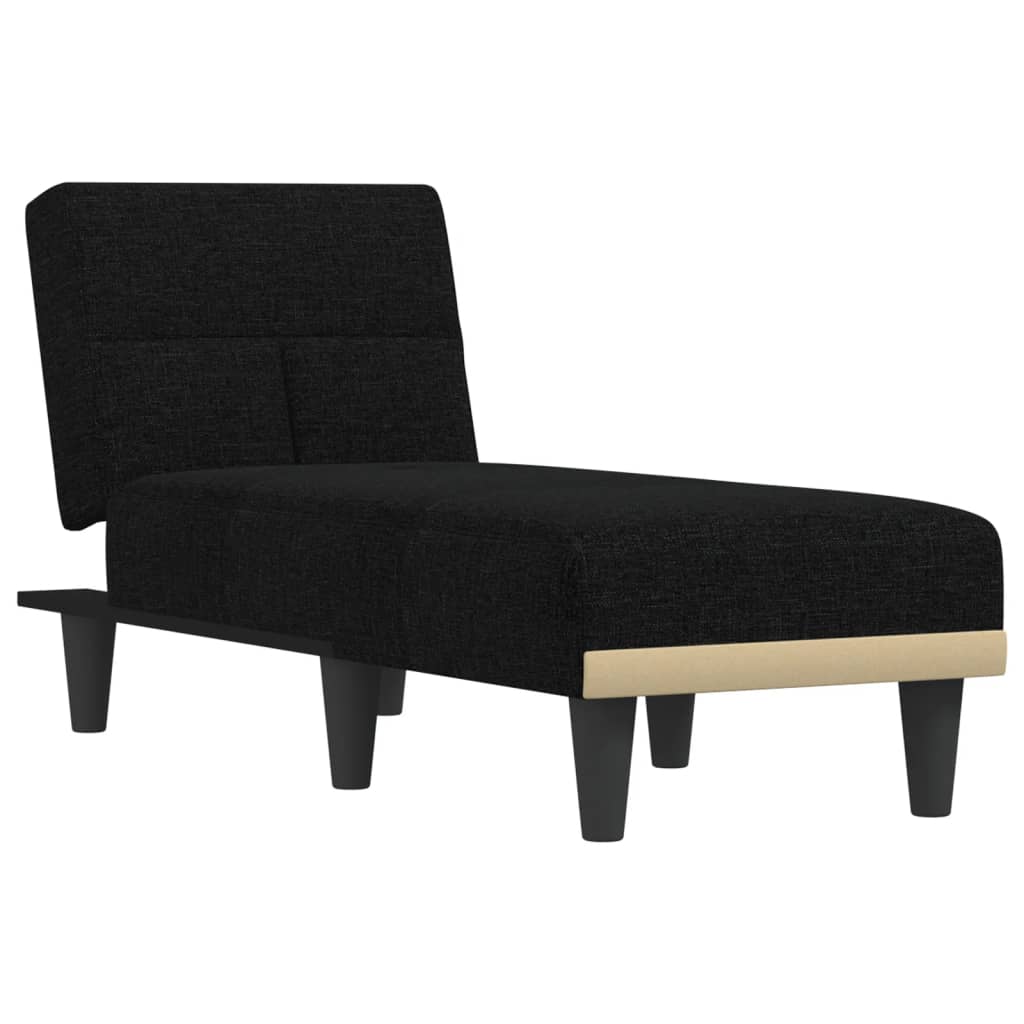 Chaise Longue in Tessuto Nerocod mxl 118593