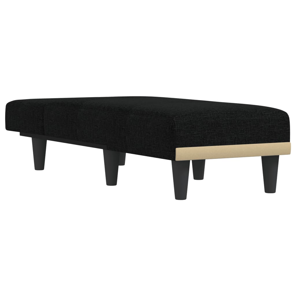 Chaise Longue in Tessuto Nerocod mxl 118593