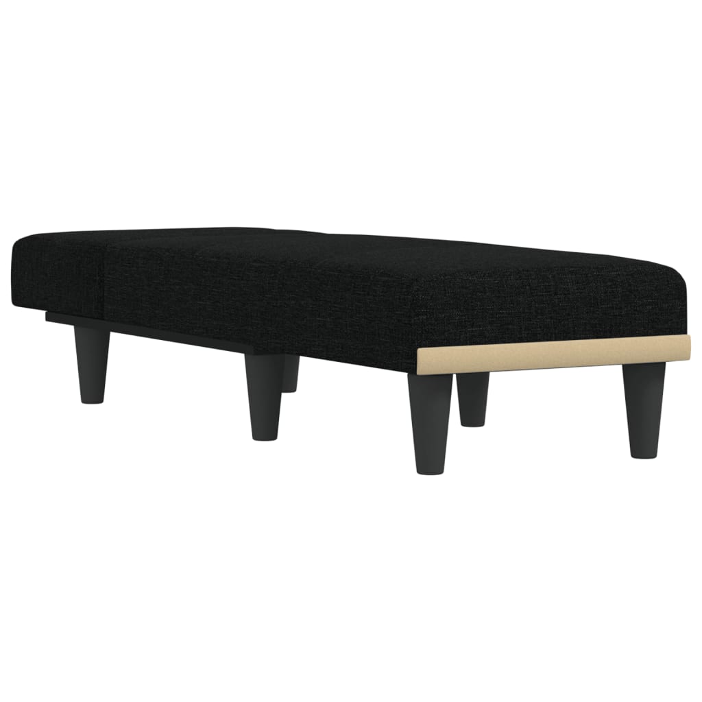 Chaise Longue in Tessuto Nerocod mxl 70878