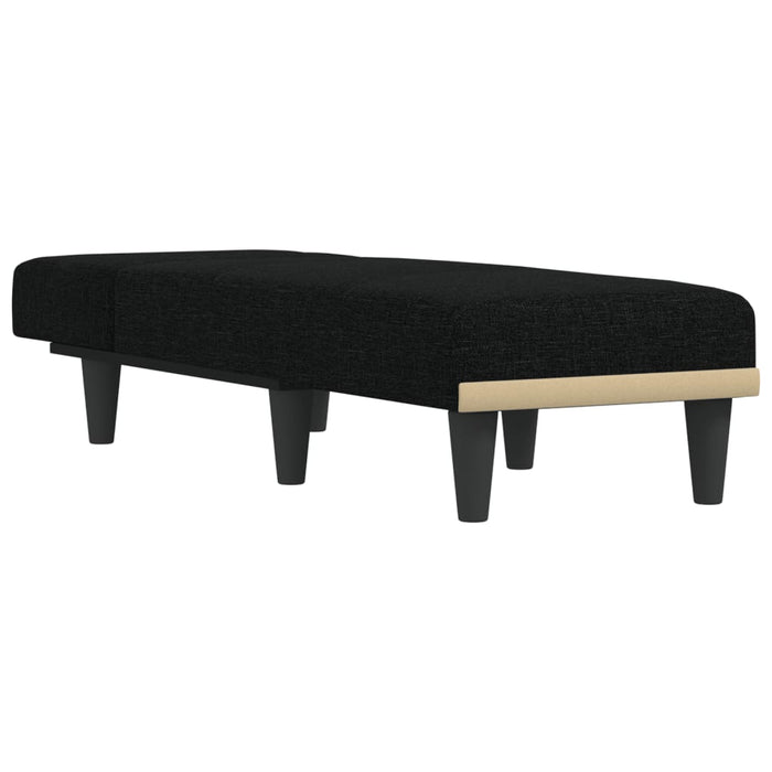 Chaise Longue in Tessuto Nerocod mxl 70878