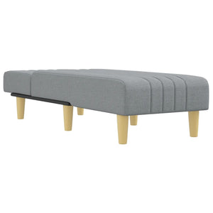 Chaise Longue in Tessuto Grigio Chiarocod mxl 118888
