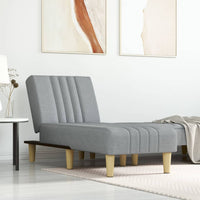 Chaise Longue in Tessuto Grigio Chiarocod mxl 118888