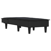Chaise Longue in Tessuto Nero 352842