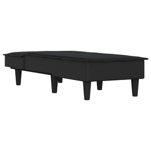 Chaise Longue in Tessuto Nero 352842