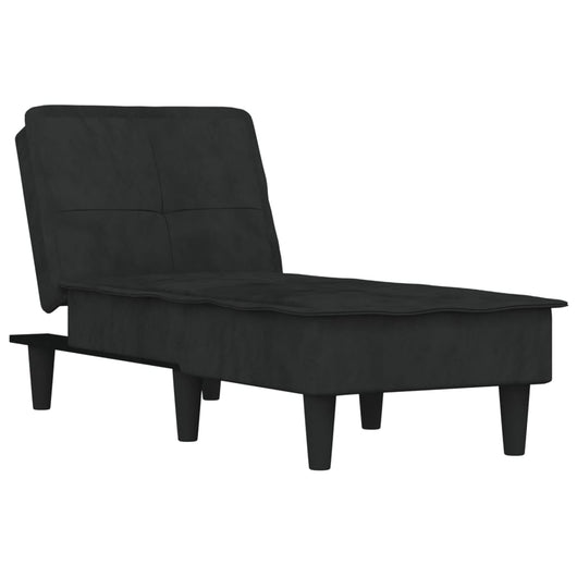 Chaise Longue in Velluto Nerocod mxl 70647