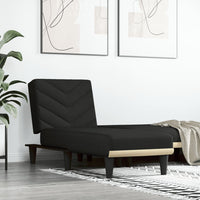 Chaise Longue in Tessuto Nerocod mxl 118784