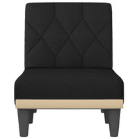 Chaise Longue in Tessuto Nero 352858