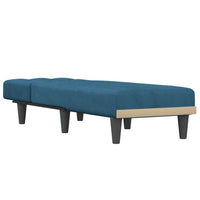 Chaise Longue in Velluto Blu 352859
