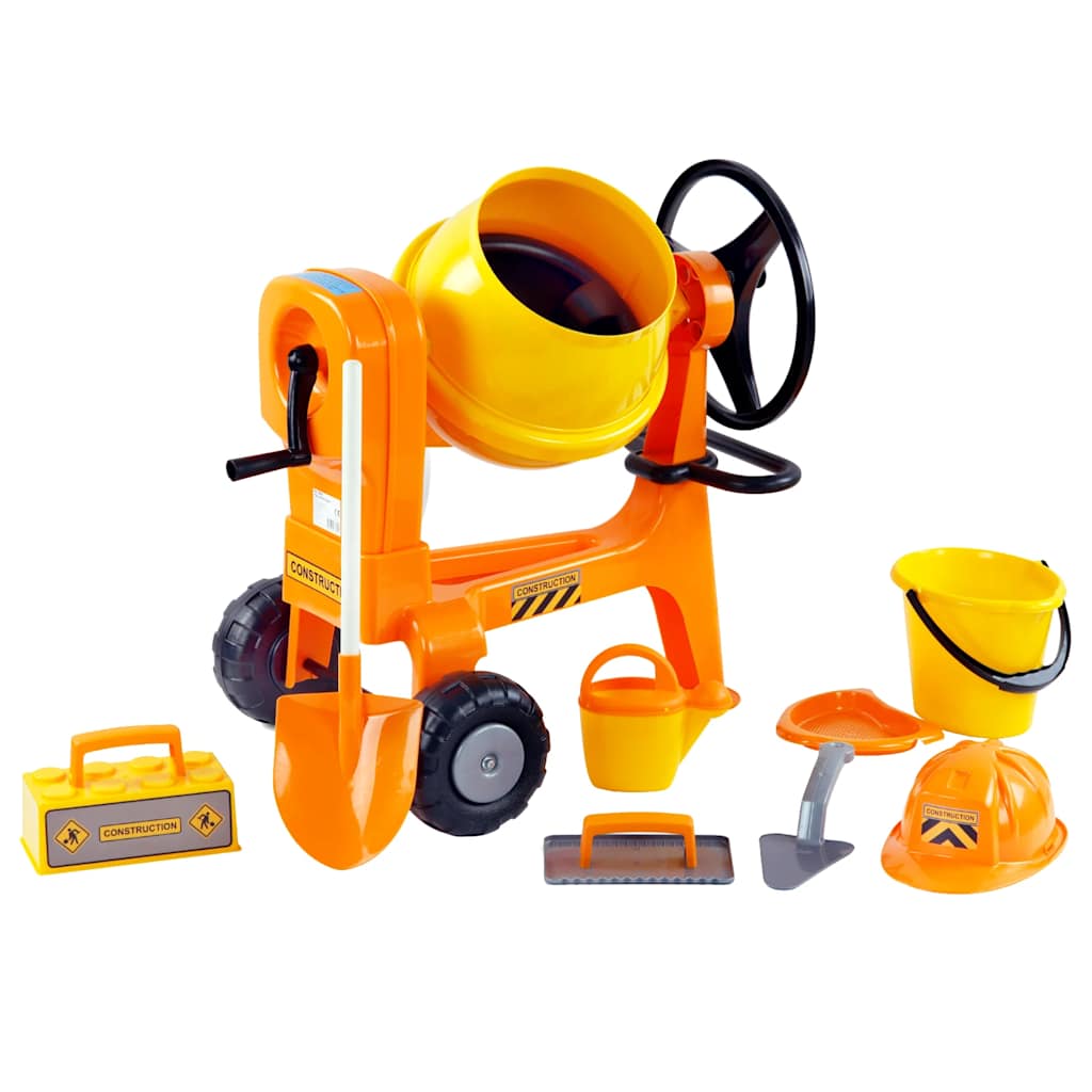 Polesie wader Set Betoniera Giocattolo 8pz Arancione Polipropilene XXL 94262