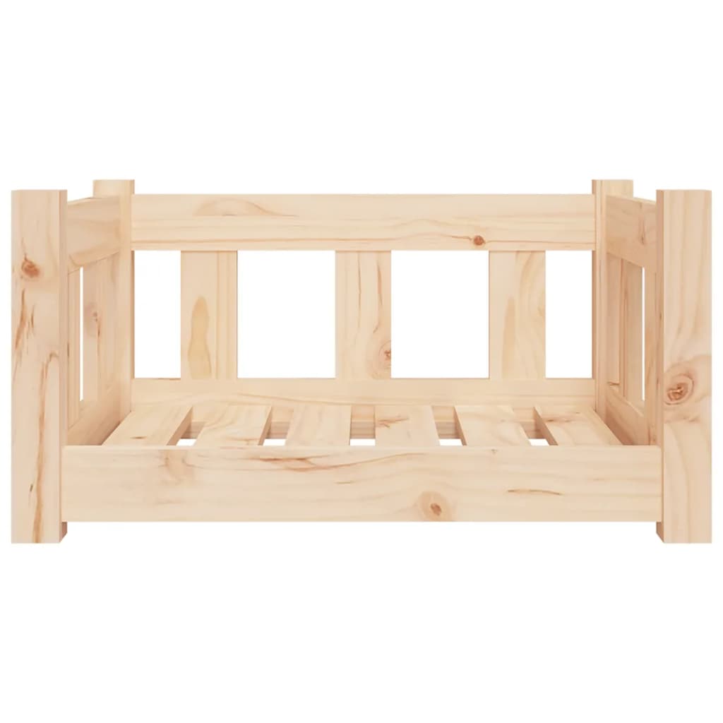 Cuccia per cani comodo divano 55,5 x 45,5 x 28 cm legno massello di pino marrone 02_0042693