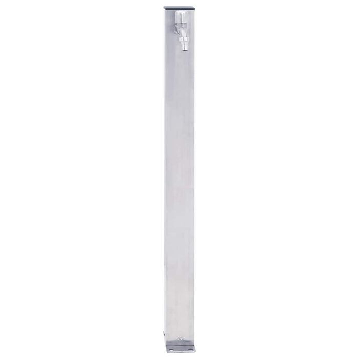 Colonna d'Acqua da Giardino 80 cm Acciaio Inox Quadratocod mxl 73098