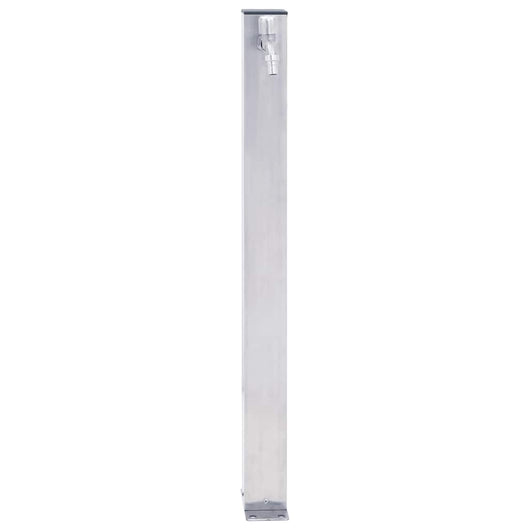 Colonna d'Acqua da Giardino-Attrezzi da giardino 100 cm Acciaio Inox Quadrato