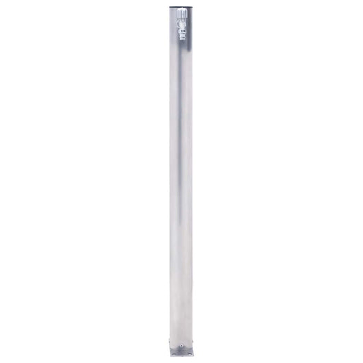 Colonna d'Acqua da Giardino 40 cm Acciaio Inox Rotonda 364500