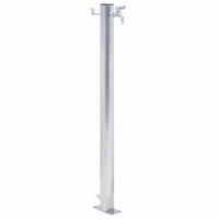 Colonna d'Acqua da Giardino 60 cm Acciaio Inox Rotondacod mxl 97017