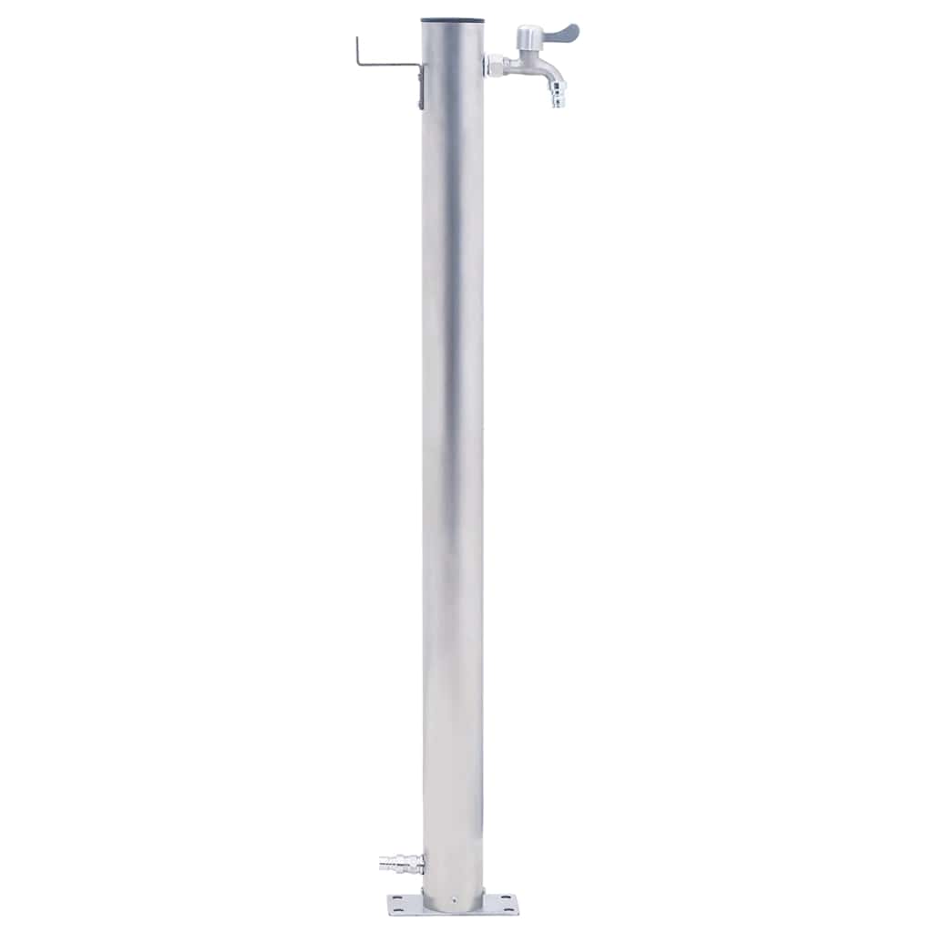 Colonna d'Acqua da Giardino 60 cm Acciaio Inox Rotondacod mxl 97017