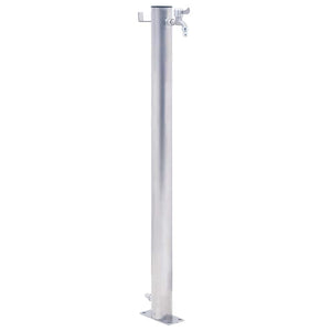 Colonna d'Acqua da Giardino 80 cm Acciaio Inox Rotondacod mxl 78522