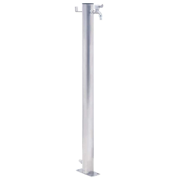 Colonna d'Acqua da Giardino 80 cm Acciaio Inox Rotondacod mxl 78522