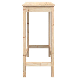 Tavolo da Bar 100x50x110 cm in Legno Massello di Pino 833265