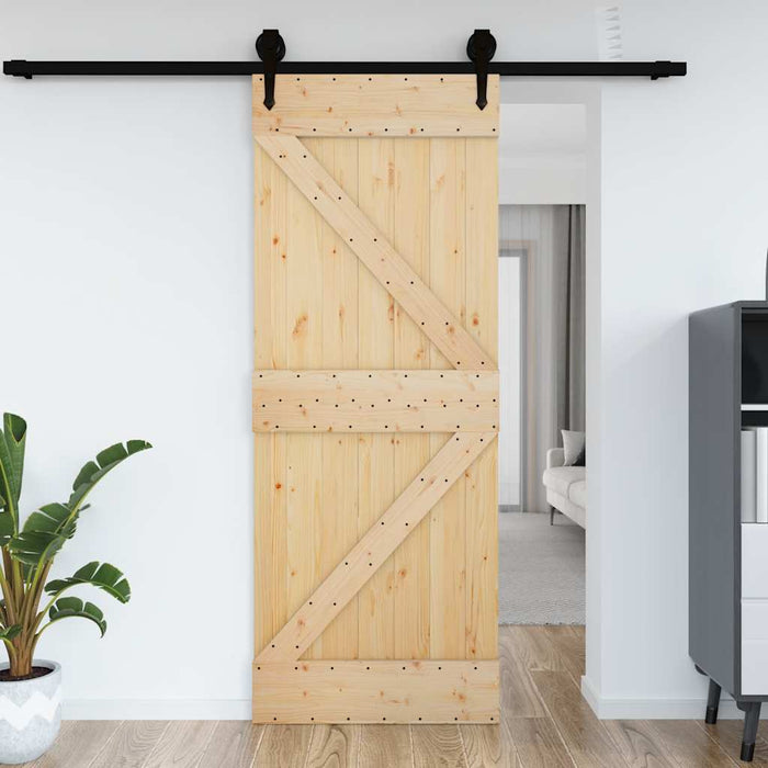 Porta NARVIK 85x210 cm in Legno Massello di Pinocod mxl 71149