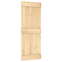 Porta NARVIK 80x210 cm in Legno Massello di Pino 154431