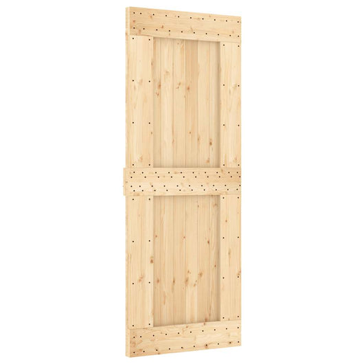 Porta NARVIK 80x210 cm in Legno Massello di Pino 154437