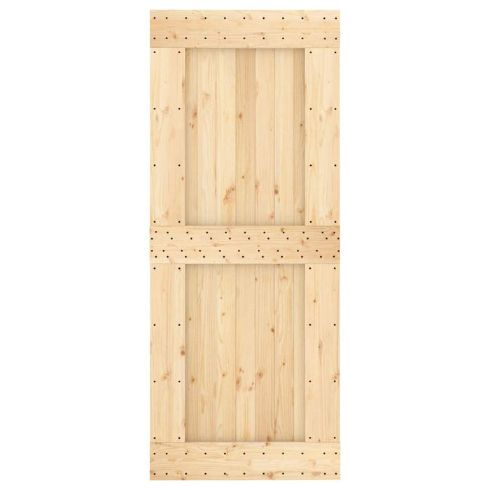 Porta NARVIK 85x210 cm in Legno Massello di Pino 154438