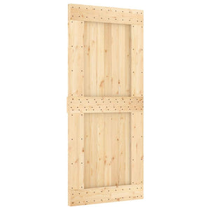 Porta NARVIK 90x210 cm in Legno Massello di Pino