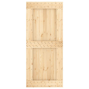 Porta NARVIK 90x210 cm in Legno Massello di Pino
