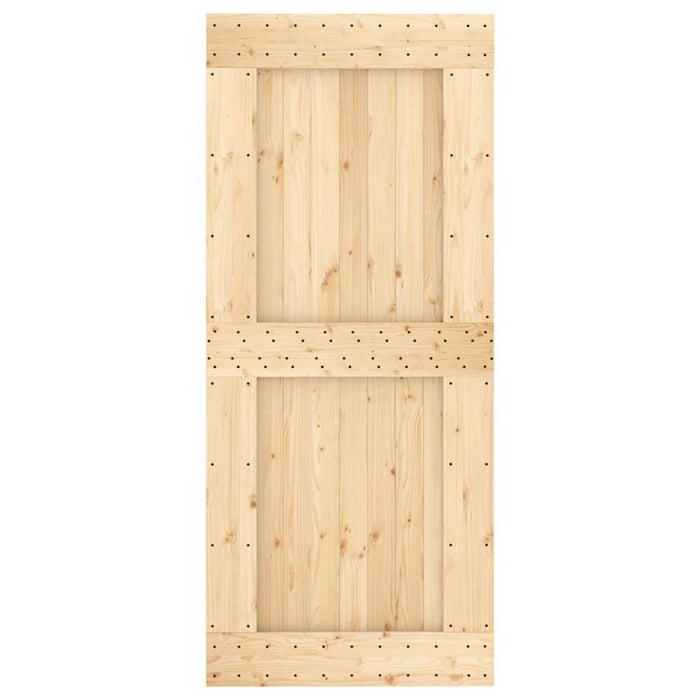 Porta NARVIK 90x210 cm in Legno Massello di Pino