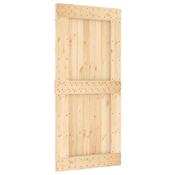 Porta NARVIK 95x210 cm in Legno Massello di Pinocod mxl 73351