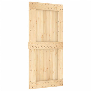Porta NARVIK 95x210 cm in Legno Massello di Pino 154440