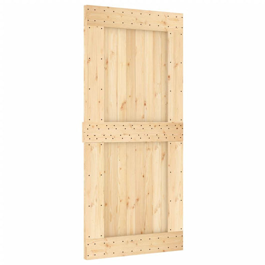 Porta NARVIK 95x210 cm in Legno Massello di Pino 154440