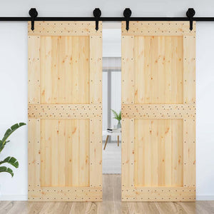 Porta NARVIK 95x210 cm in Legno Massello di Pinocod mxl 73351